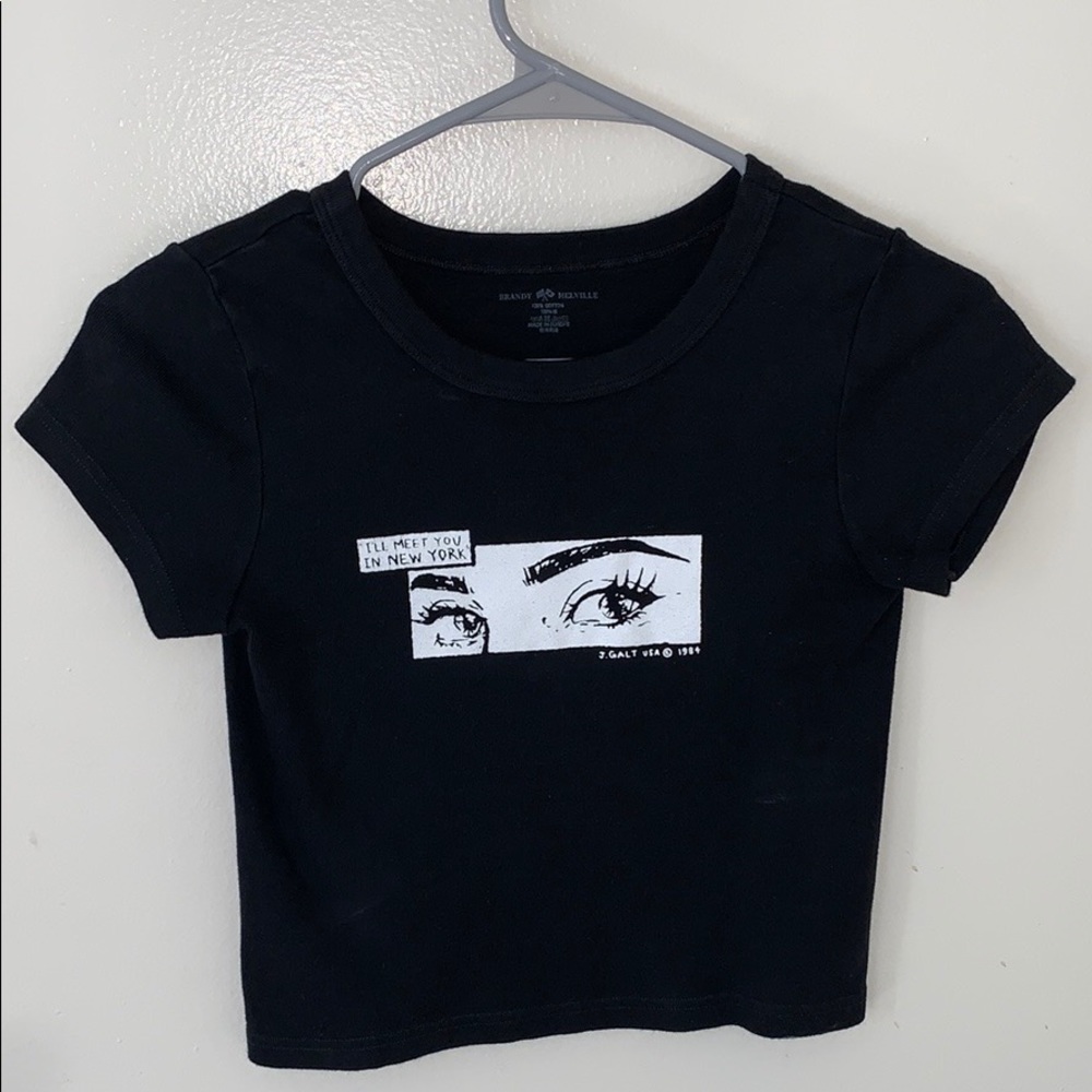 Brandy Melville I’ll Meet You In New York Top